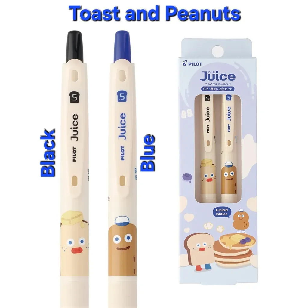 Duo Stylo Bille Noir et Bleu - Pilot.webp