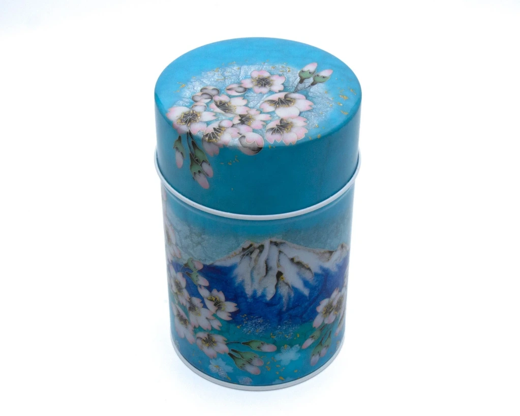 Boîte à thé japonaise allongée MontFuji.webp