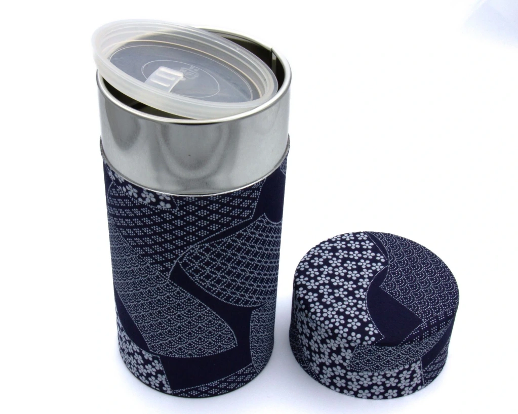 Boîte à thé japonaise allongée Patchwork 2.webp