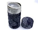 Boîte à thé japonaise allongée Patchwork 2.webp