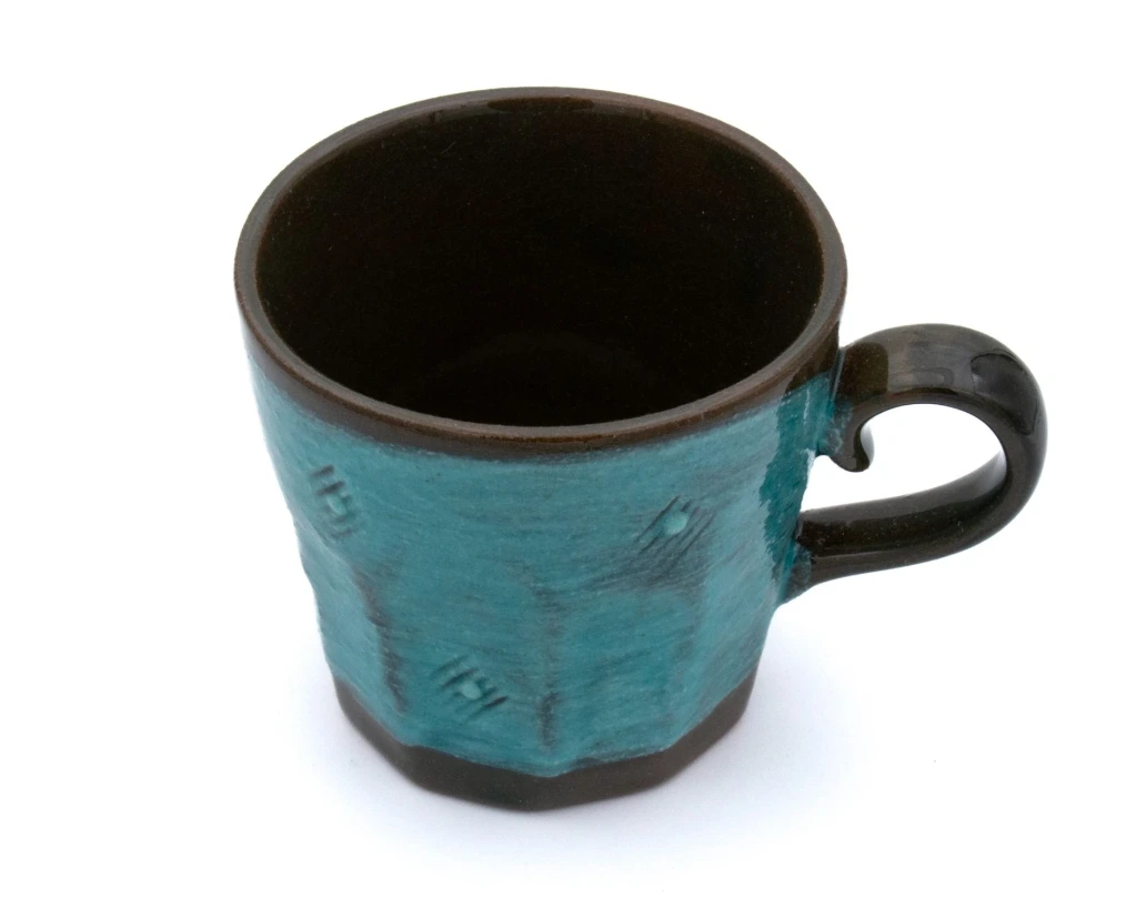 Mug Hachiyouhen - bleu turquoise Étincelant.webp