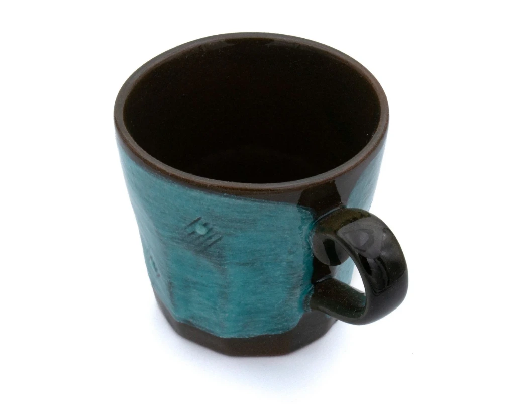 Mug Hachiyouhen - bleu turquoise Étincelant 2.webp