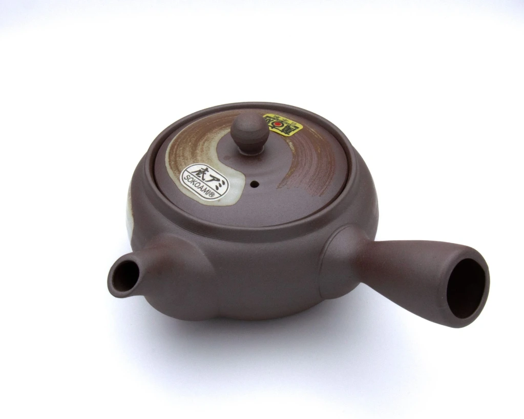 Théière Kyusu Hiragata Shirohake.webp