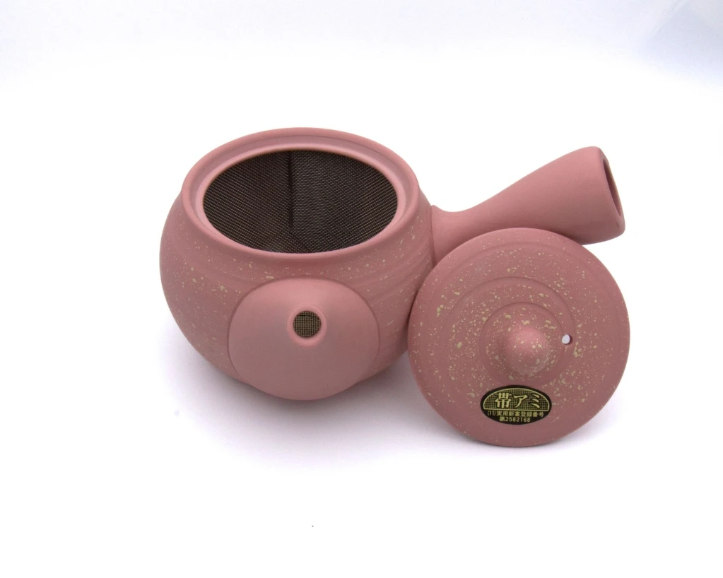 Théière Kyusu Sendan - Rose poudré 2.webp