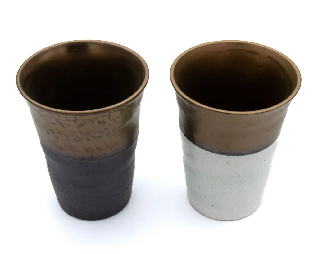 Duo de Tasses Kinsai – Éclat Métallique.webp