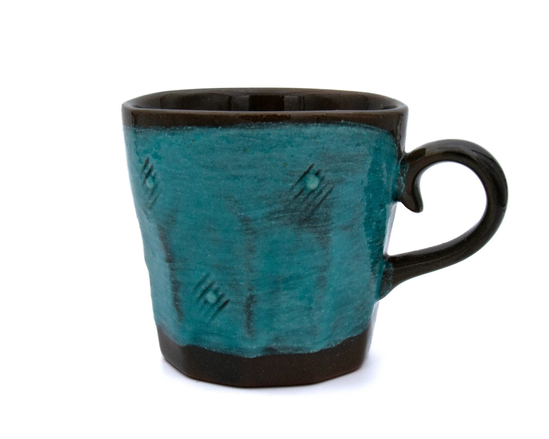 [TTMU070] Mug Hachiyouhen - bleu turquoise Étincelant
