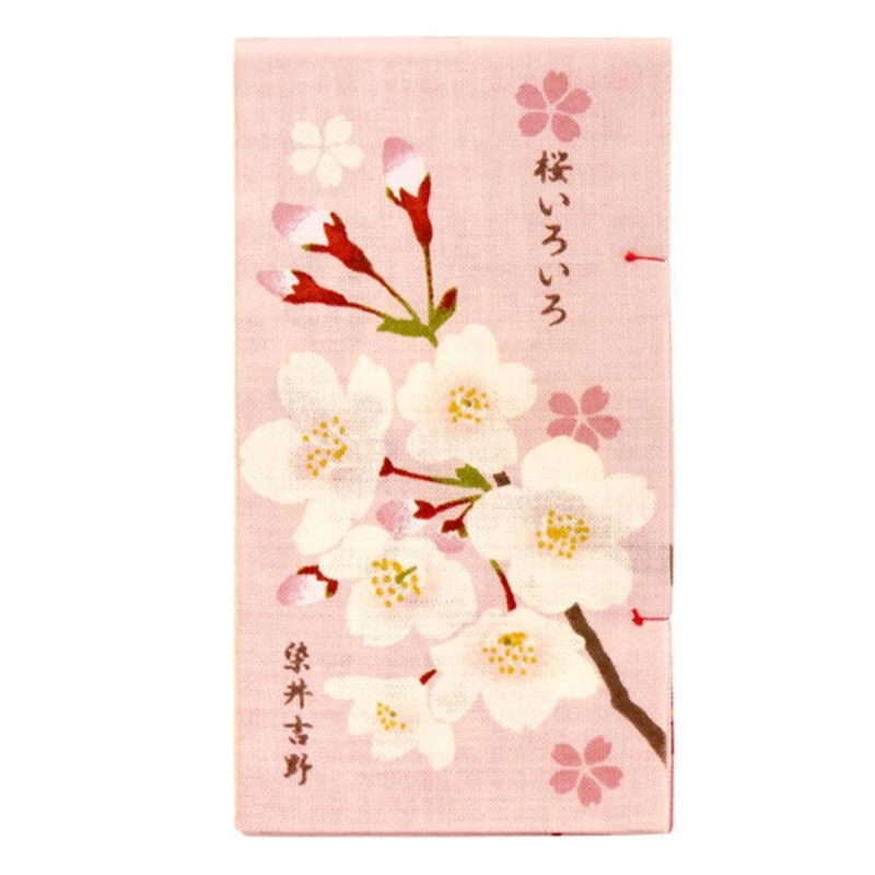 Serviette de toilette, TENUGUI, FLEURS DE CERISIER/SAKURA