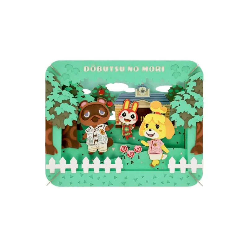 Paper theater "animal crossing - summer resident services"