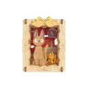 Paper theater - wood style - Kiki la petite sorcière - Jiji