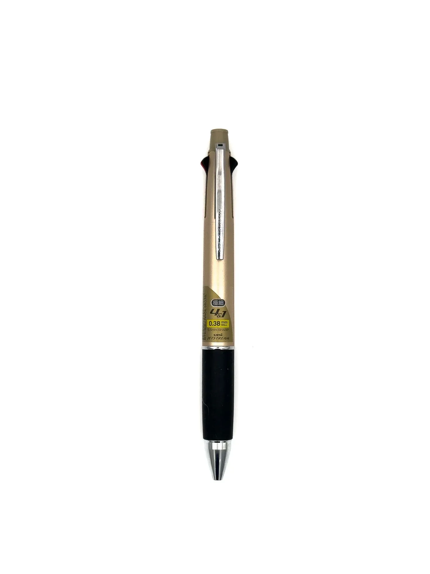 Stylo à bille 4 couleurs rechargeable et porte-mine - Uni Jetstream 4&1 - Mitsubishi Pencil